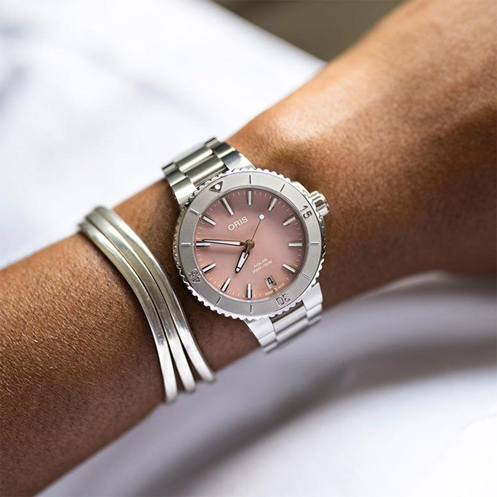 ORIS 豪利時Aquis 0173377704158-0781805P|寶島鐘錶