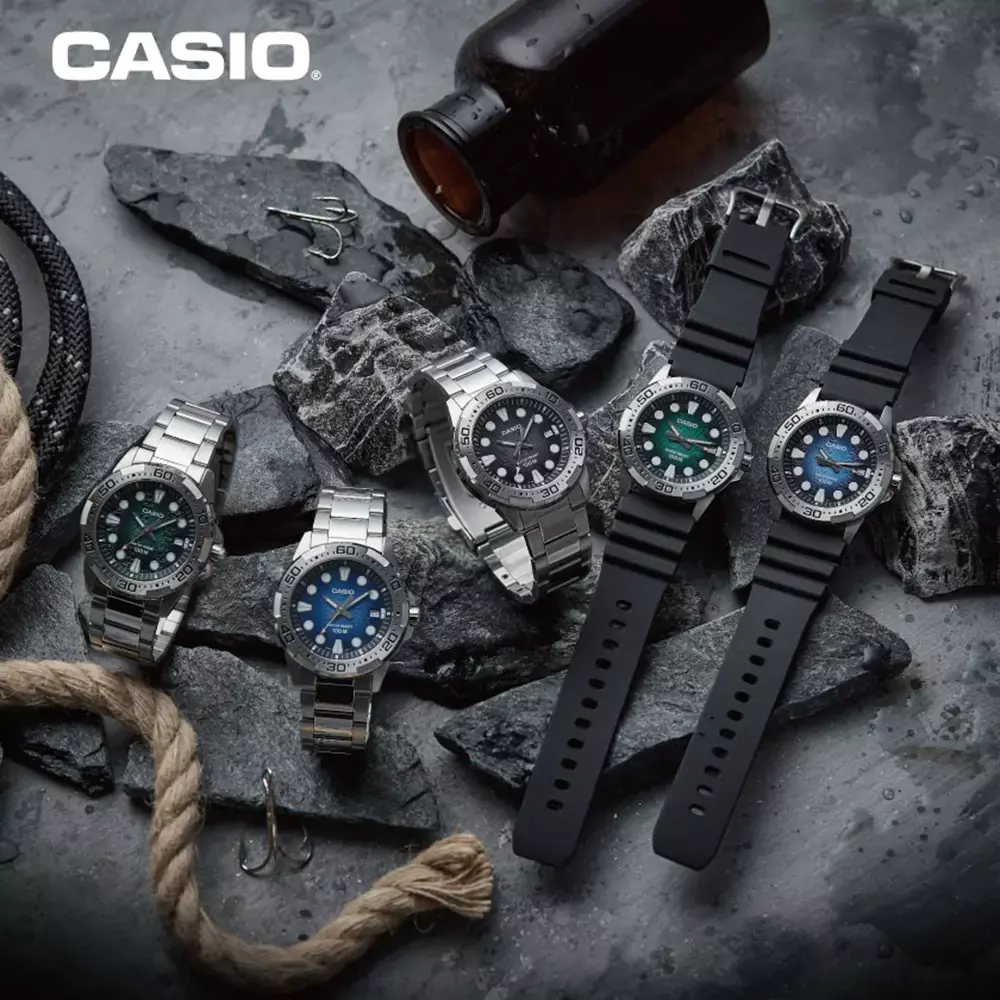 ★龍竜さま専用★ CASIO BABY-G 腕時計 ホワイト EXPO 2025 CASIO 卡西歐銀龍魚系列MTD-140D-3AVDF|寶島鐘錶
