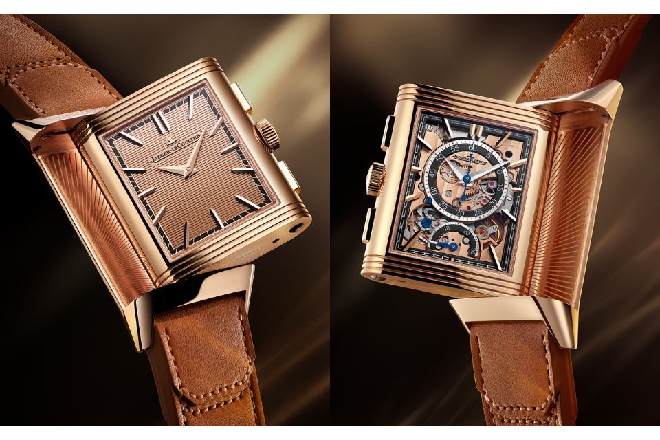 REVERSO TRIBUTE CHRONOGRAPH 翻轉系列計時腕錶 推出煥新玫瑰金錶款
