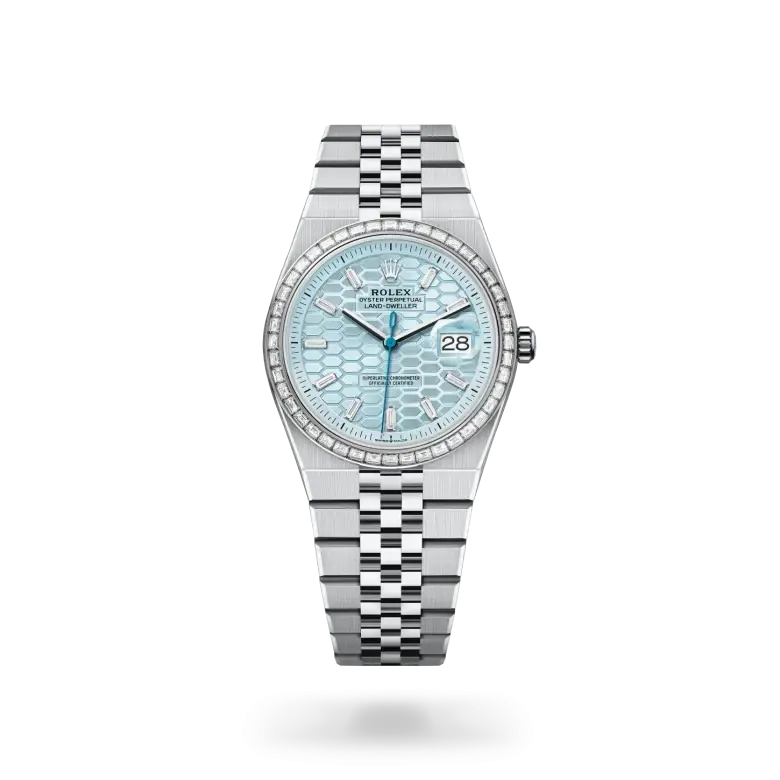 Rolex Land-Dweller 36腕錶鉑金款,M127286TBR-0001- 寶島鐘錶