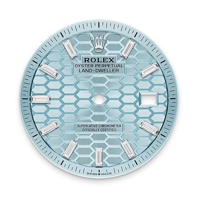 Rolex Land-Dweller 36腕錶鉑金款,M127286TBR-0001- 寶島鐘錶