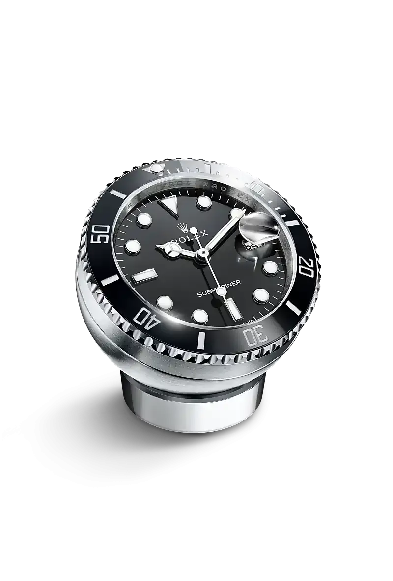 勞力士Submariner Date座鐘80毫米,不銹鋼,C909010LN-0001在寶島鐘錶