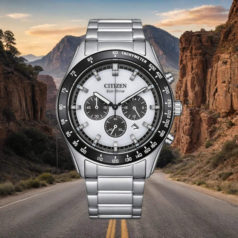 CITIZEN 星辰CHRONOGRAPH 運動錶CA4674-58A|寶島鐘錶