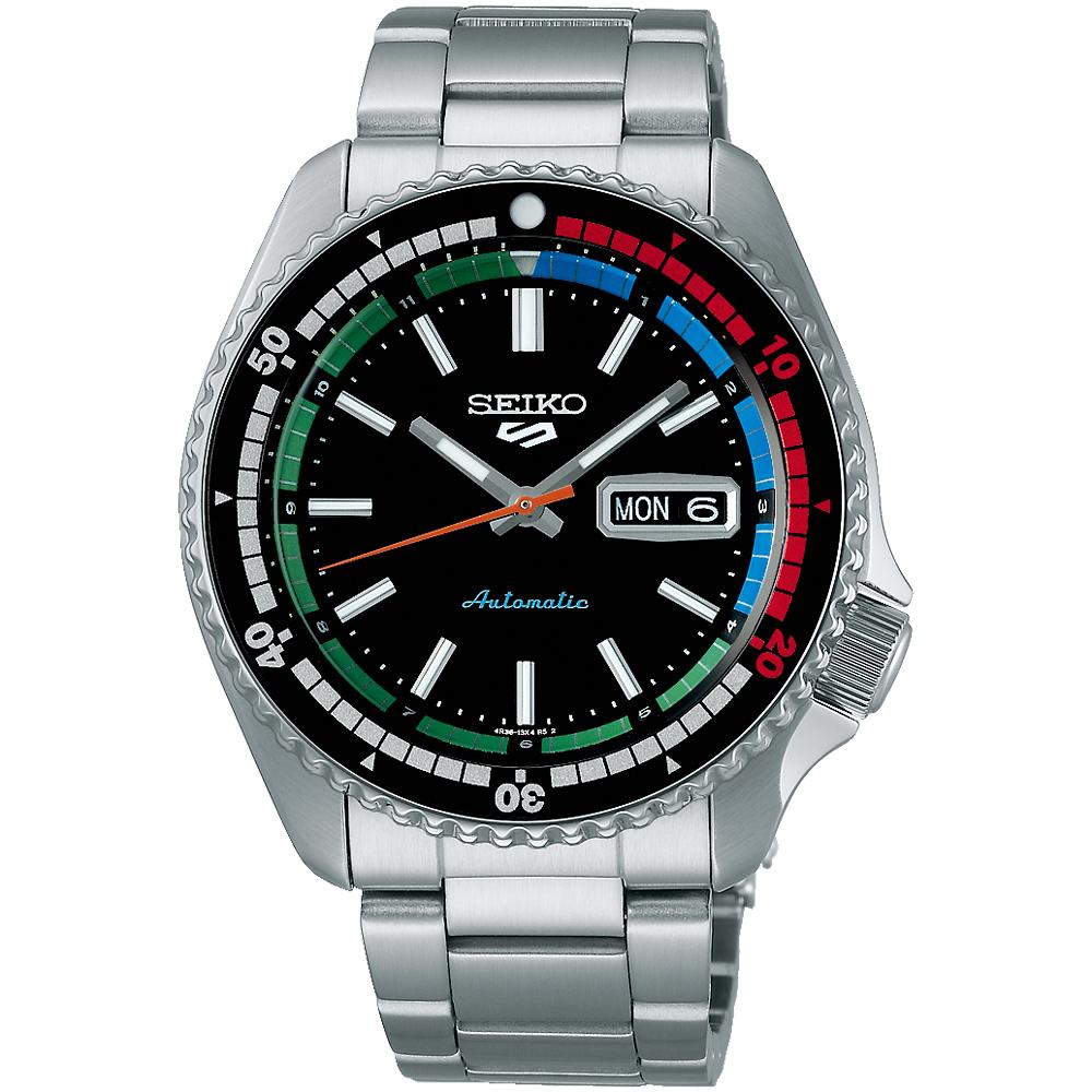 SEIKO 精工5 SPORT 年輕潮流4R36-15D0D|寶島鐘錶