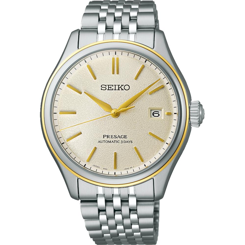 SEIKO 精工 PRESAGE 現代美學 6R55-00H0G|寶島鐘錶