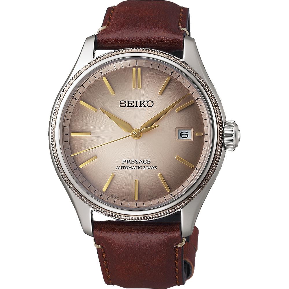 SEIKO 精工PRESAGE 現代美學6R55-00R0J|寶島鐘錶