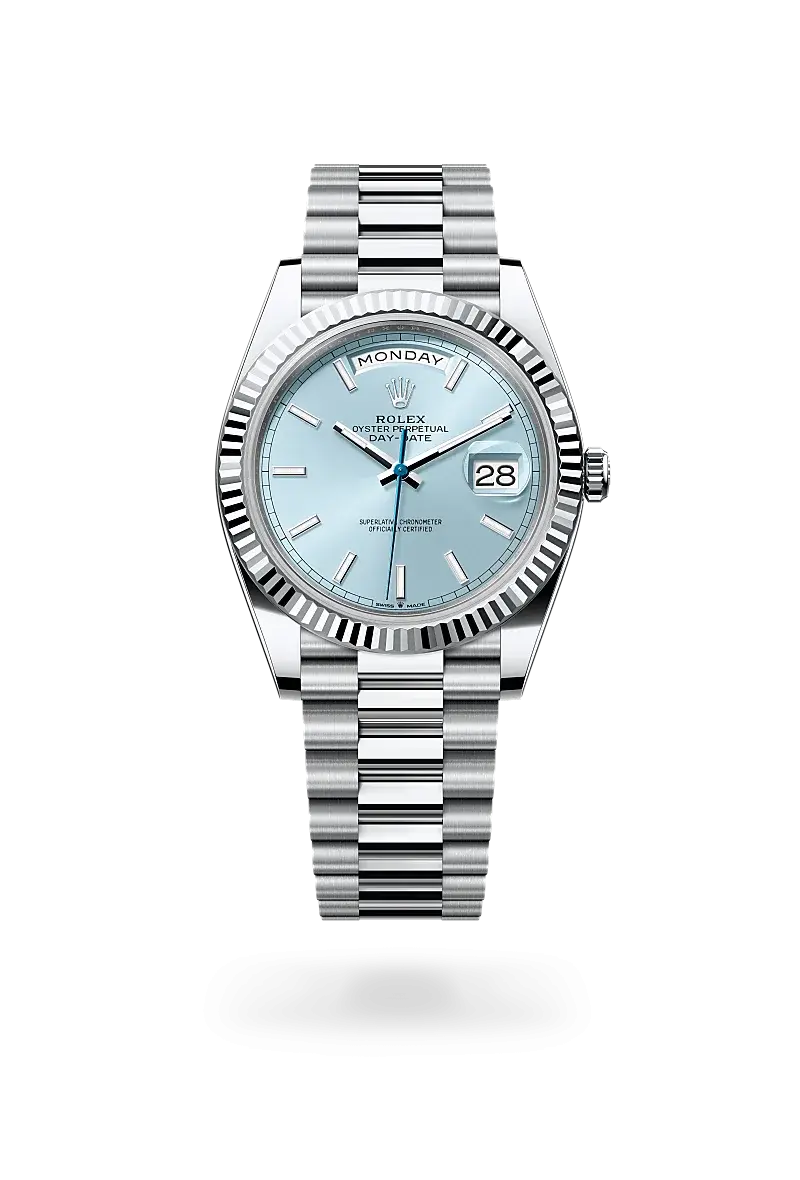 Rolex Day-Date 40 蠔式，40毫米，鉑金