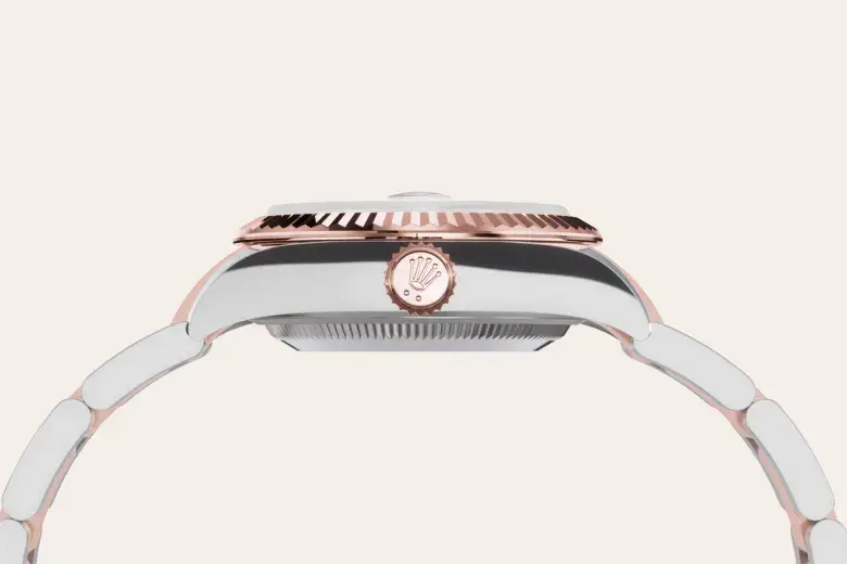 Rolex Lady-Datejust腕錶永恒玫瑰金及蠔式鋼款，M279171-0028- 寶島鐘錶