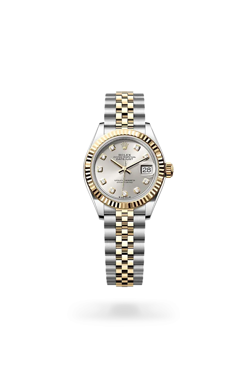 Rolex Lady-Datejust 蠔式，28毫米，黃金及蠔式鋼