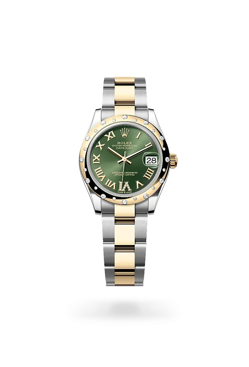 Rolex Datejust 31 蠔式，31毫米，鑽石、黃金及蠔式鋼