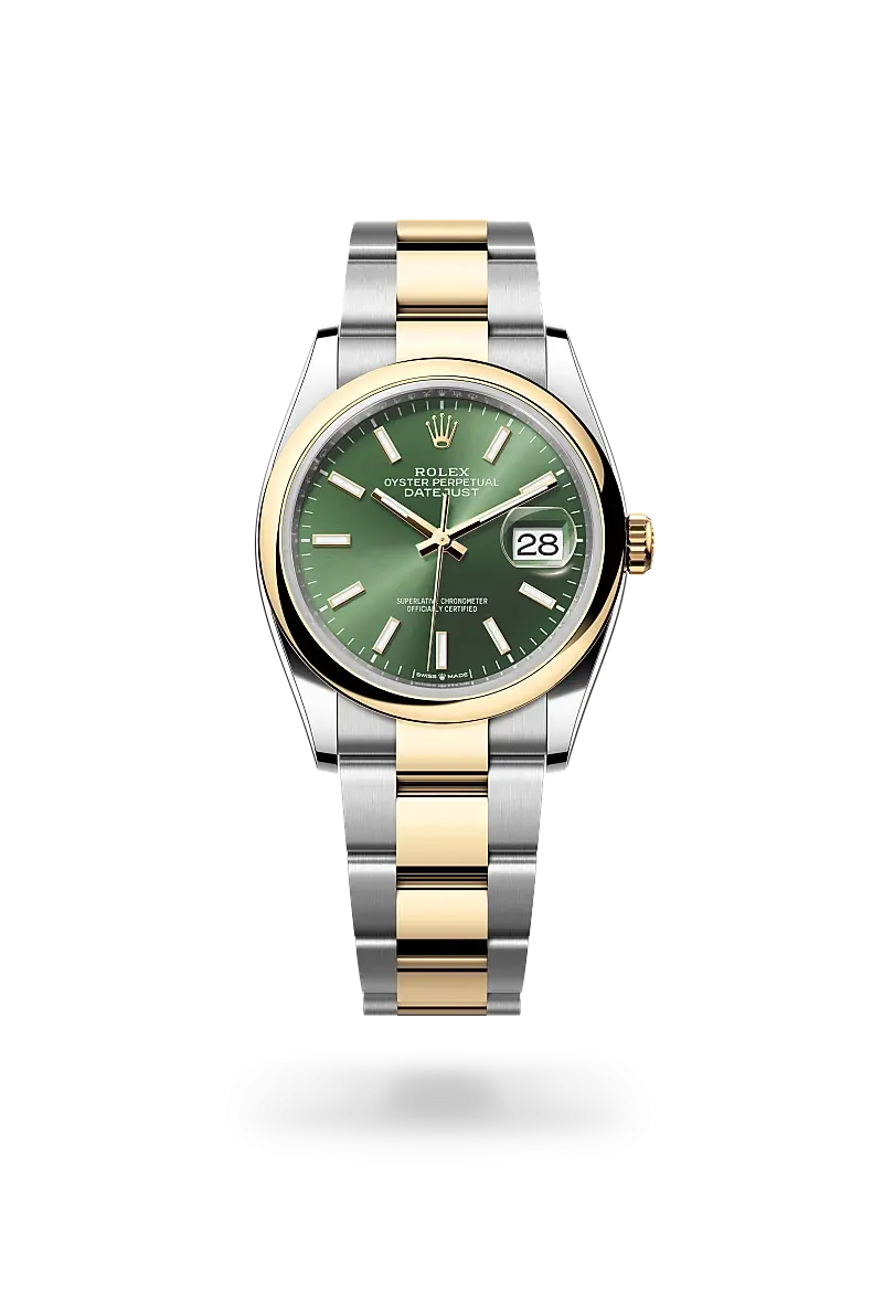 Rolex Datejust 36 蠔式，36毫米，黃金及蠔式鋼
