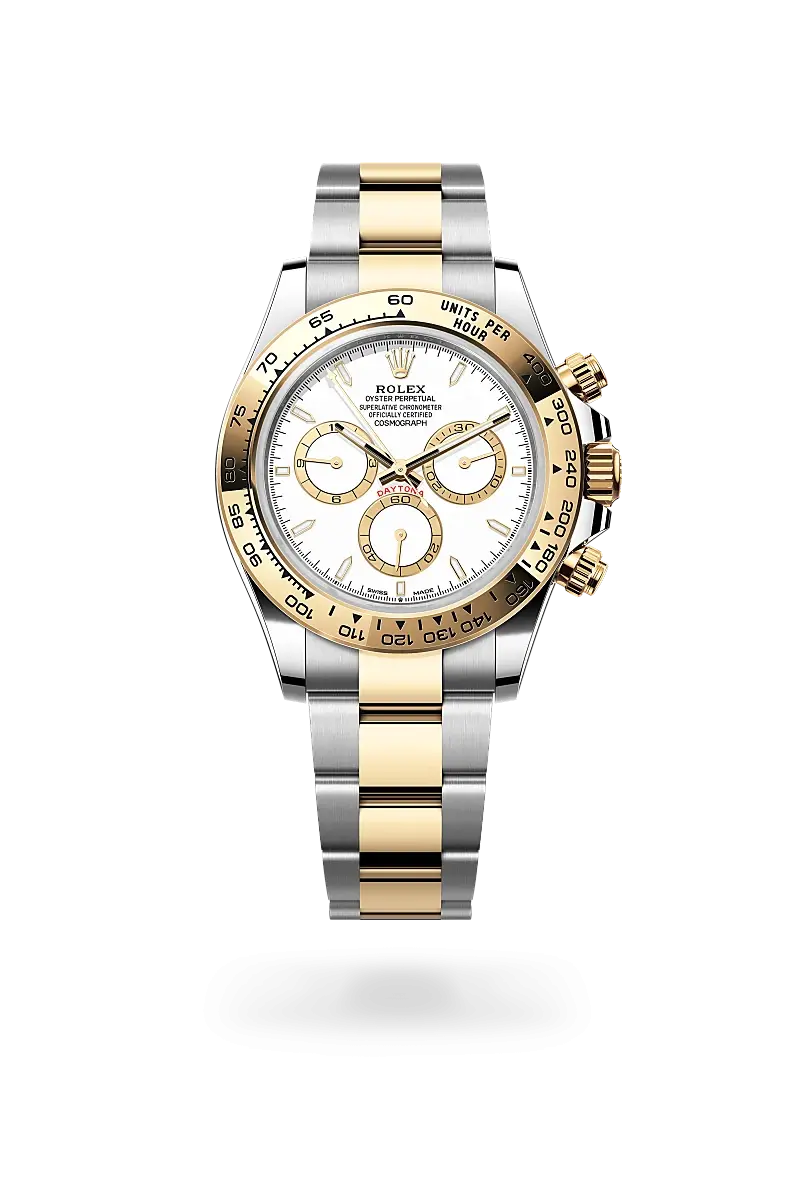 Rolex Cosmograph Daytona 蠔式，40毫米，黃金及蠔式鋼