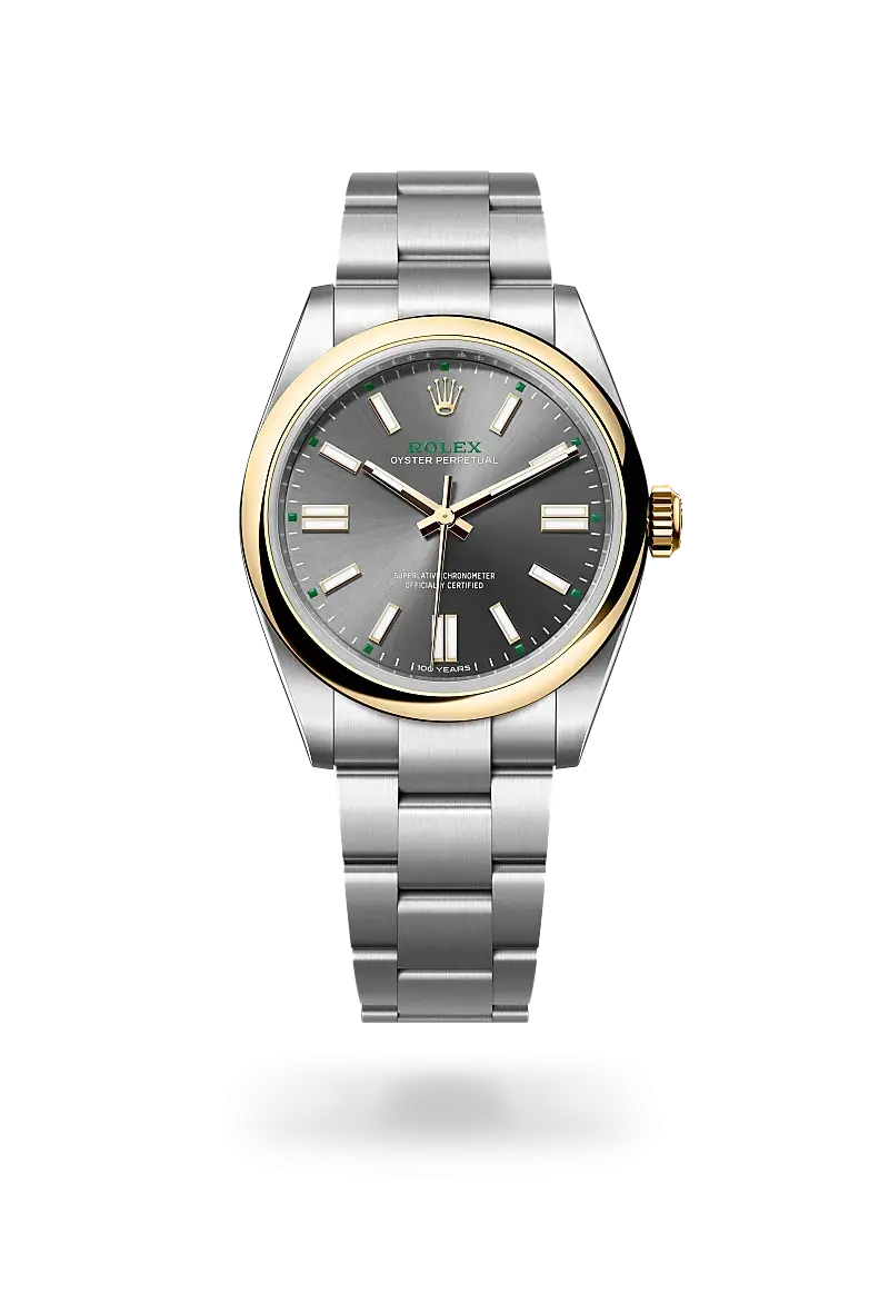 Rolex Oyster Perpetual 41 蠔式，41毫米，黃金及蠔式鋼