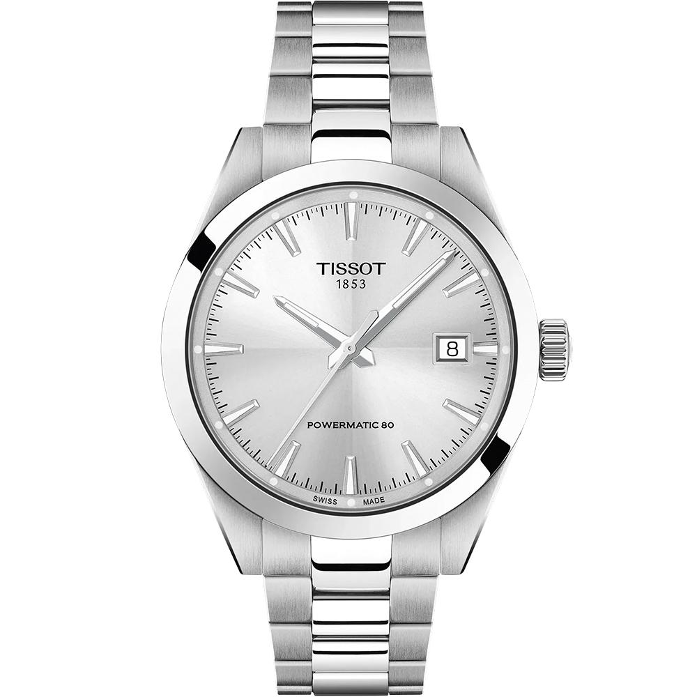 TISSOT 天梭GENTLEMAN 紳士男錶T1274104408100|寶島鐘錶