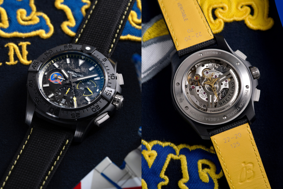 BREITLING百年靈致敬雷虎特技小組，打造Avenger系列限量腕錶