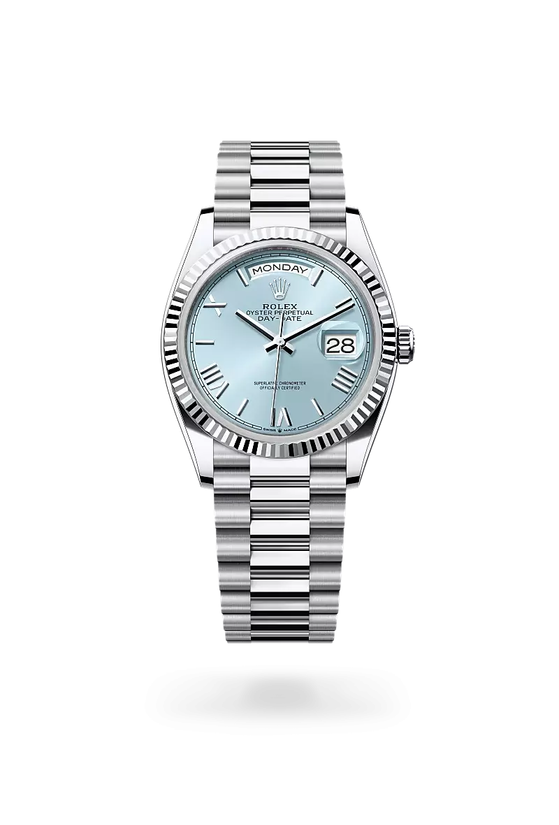 Rolex Day-Date 36 蠔式,36毫米,鉑金